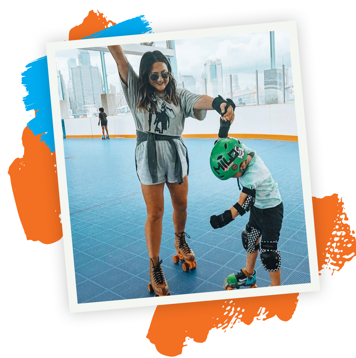 Pier 2 Roller Rink at Brooklyn Bridge Park Rollerskating and Family